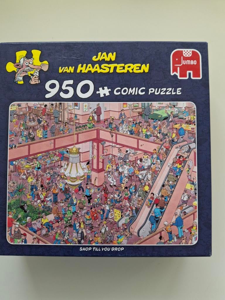 Jan van Haasteren - Shop till you drop - 950 stukjes, Hobby en Vrije tijd, Denksport en Puzzels, Ophalen, 500 t/m 1500 stukjes