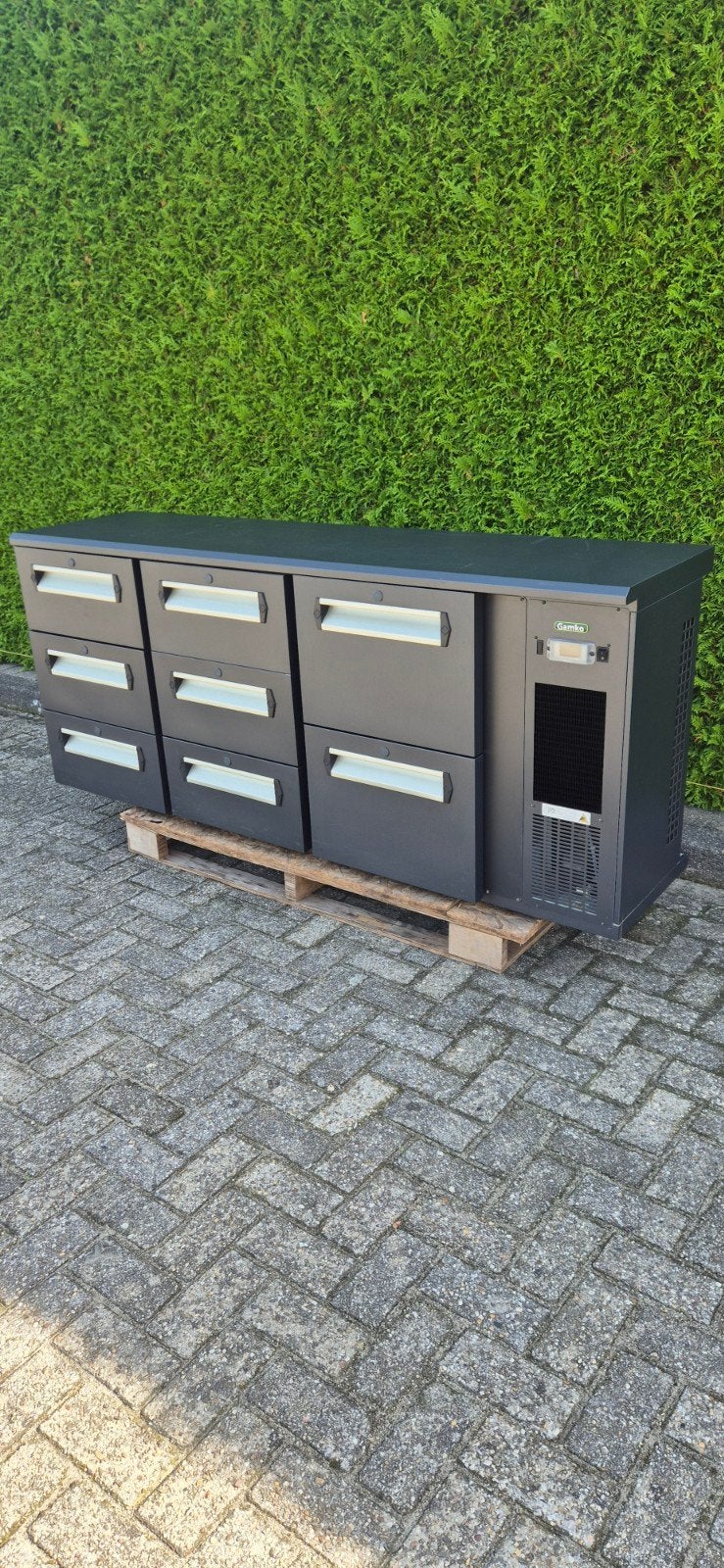 Gamko barkoeling laden flessenkoeling horeca, Ophalen, Zonder vriesvak, Minder dan 85 cm, 200 liter of meer