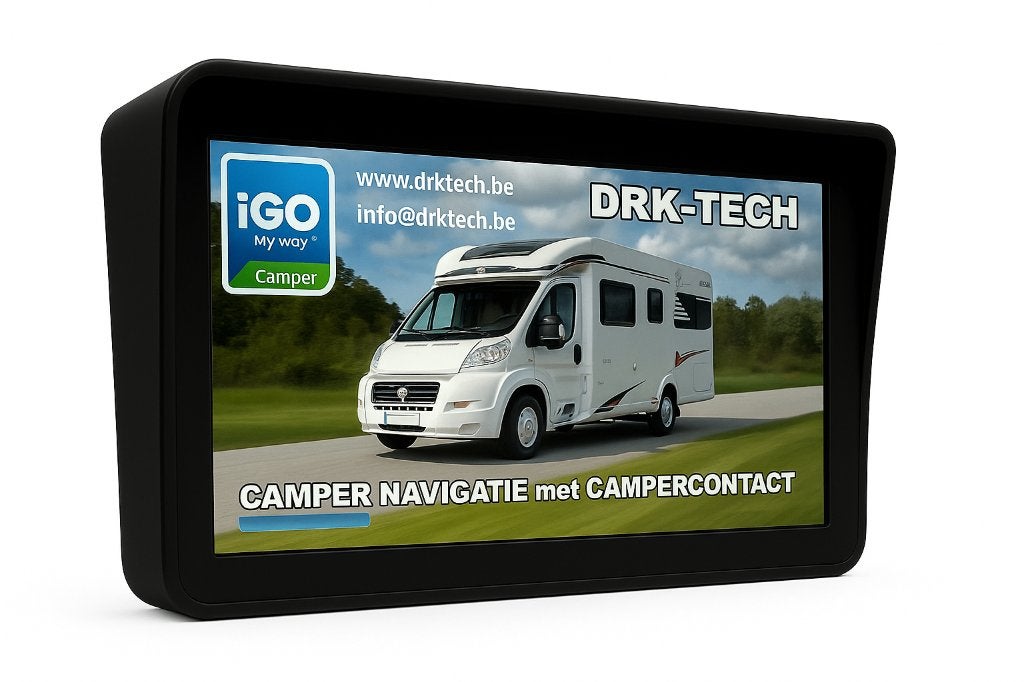 7 inch Vrachtwagen, Camper GPS Navigatie Europa Kaarten-16GB, Auto diversen, Autonavigatie, Ophalen of Verzenden, Nieuw