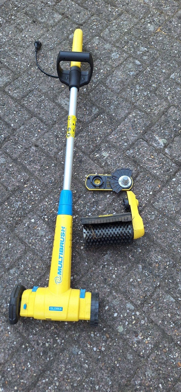 Gloria MultiBrush elektrische Onkruidborstel/Terrasreiniger, Tuin en Terras, Hand-tuingereedschap, Ophalen of Verzenden, Gebruikt