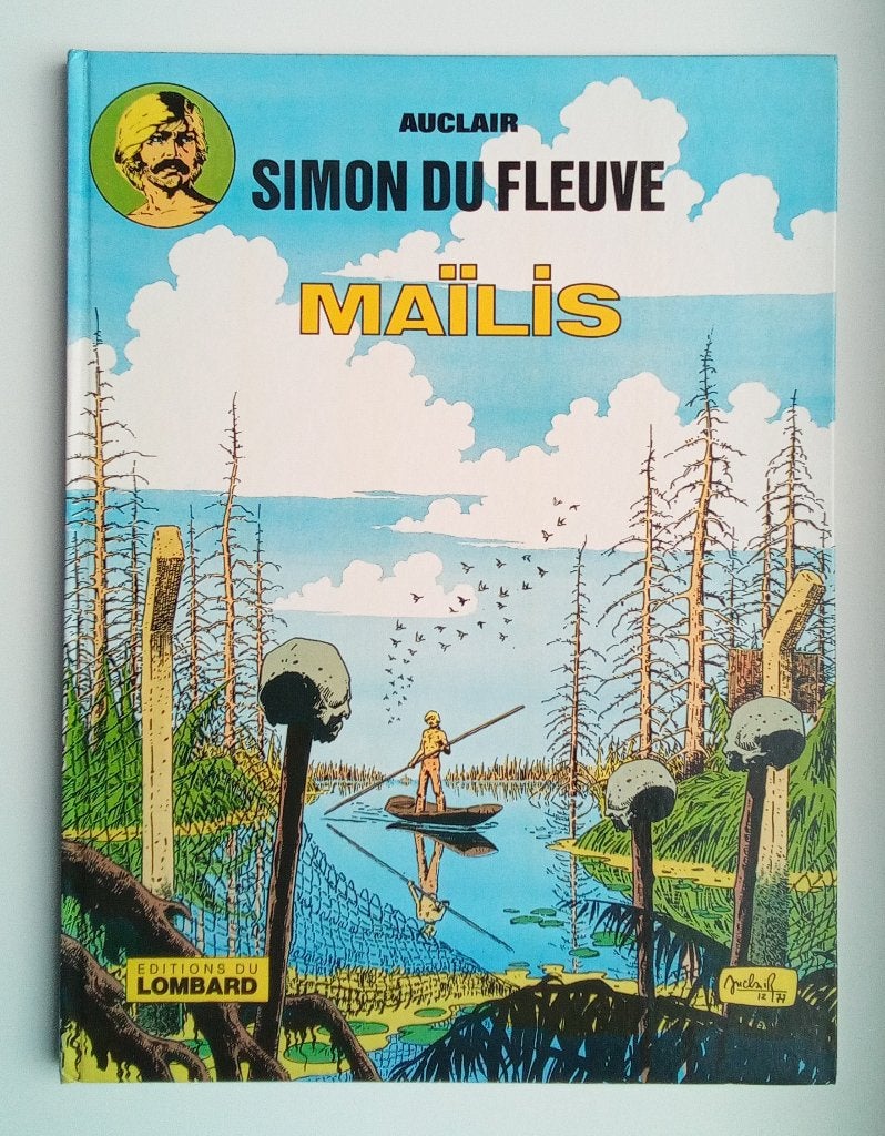 Simon van de Rivier - Deel 3 - SF/Avontuur - Hardcover, Boeken, Stripboeken, Gelezen, C.Auclair, Eén stripboek, Ophalen of Verzenden