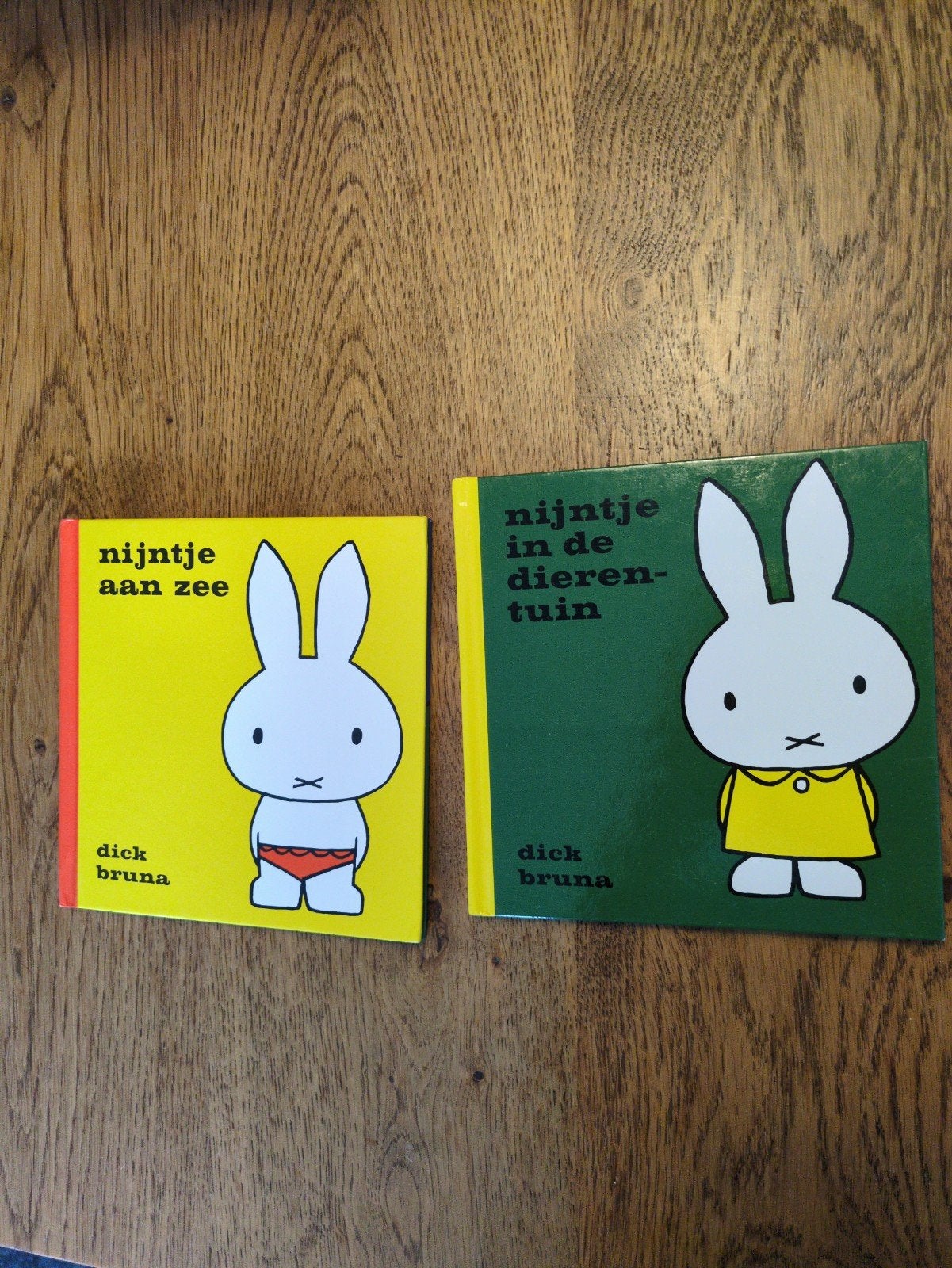 Twee Nijntje boekjes: aan Zee & Dierentuin, Ophalen of Verzenden, Gelezen, Dick Bruna, 2 tot 3 jaar