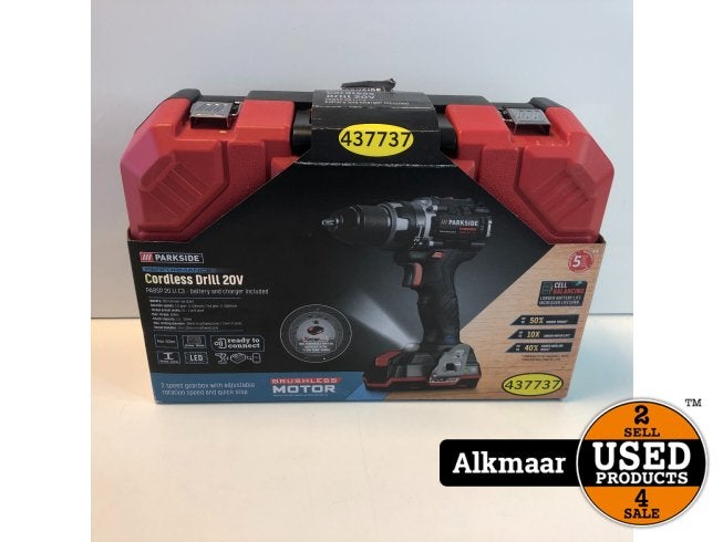 Parkside Cordless Drill 20V 437737 | NIEUW!, Parkside, Nieuw, Support@parkside.com, Parkside Tools, 24 High Road, London
United Kingdom