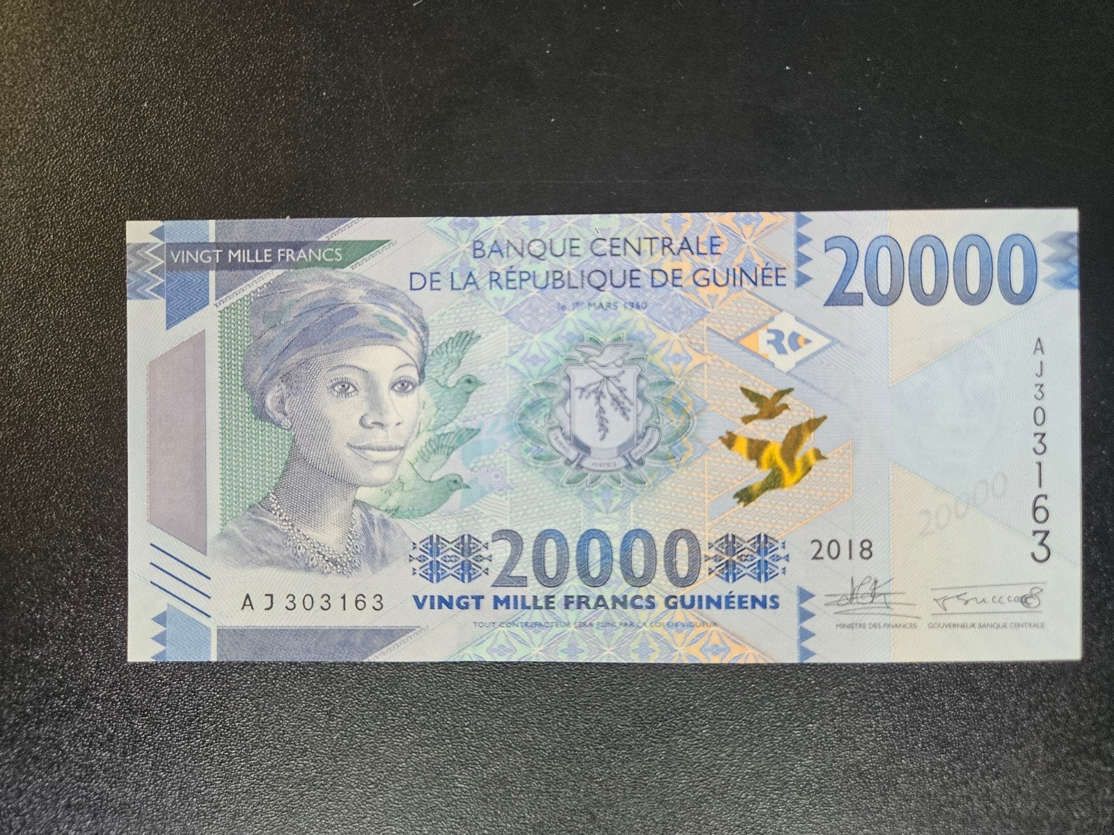 Guinee pick 50 not listed 2018 UNC, Postzegels en Munten, Bankbiljetten | Afrika, Ophalen of Verzenden, Guinee, Los biljet