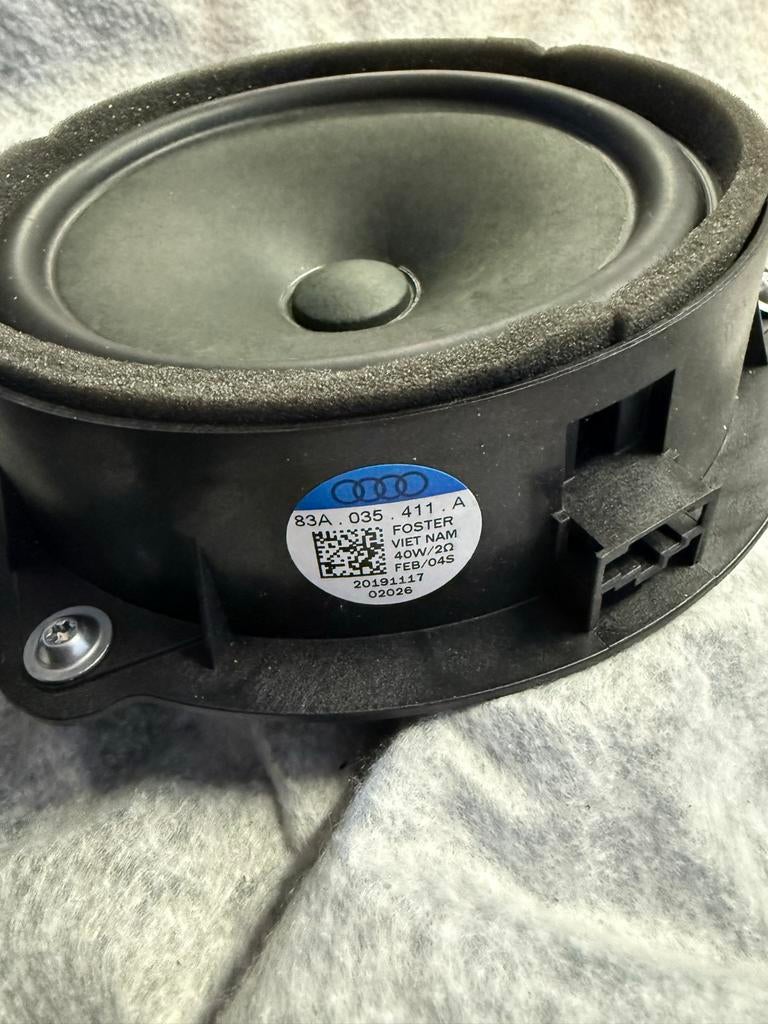 Audi Speaker 83A.035.411.A - 40W/2Ω - Origineel, Auto diversen, Autospeakers, Ophalen, Gebruikt