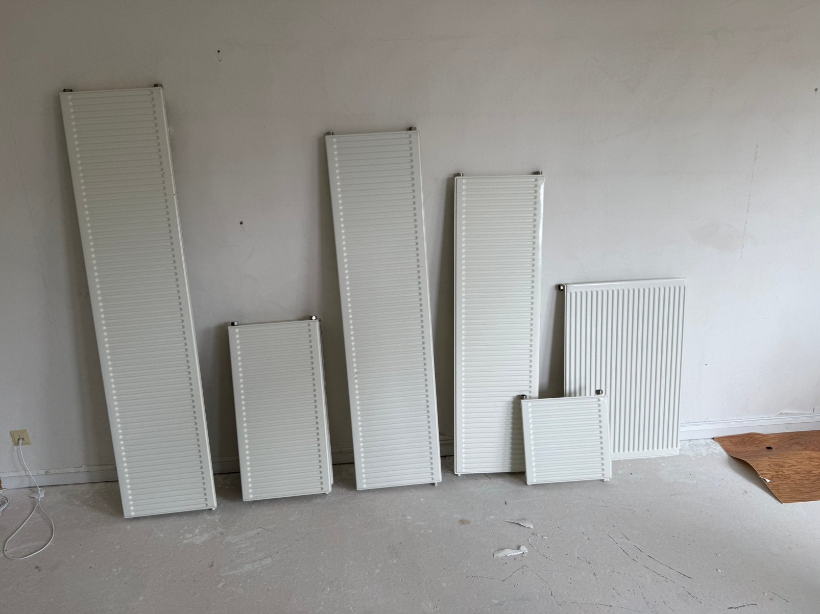 Radiatoren te koop in perfecte staat (met zijonderblok), Ophalen, Gebruikt