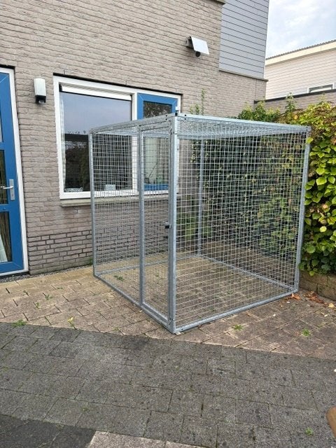 hondenren hondenkennel als nieuw, Dieren en Toebehoren, Ophalen, Hondenkennel, 110 cm of meer, 100 cm of meer