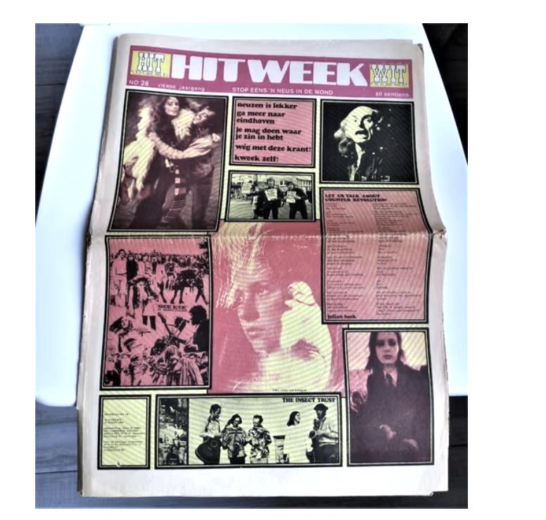 hitweek nr.28 uit 1969, Boeken, Ophalen of Verzenden, Gelezen, Muziek, Film of Tv