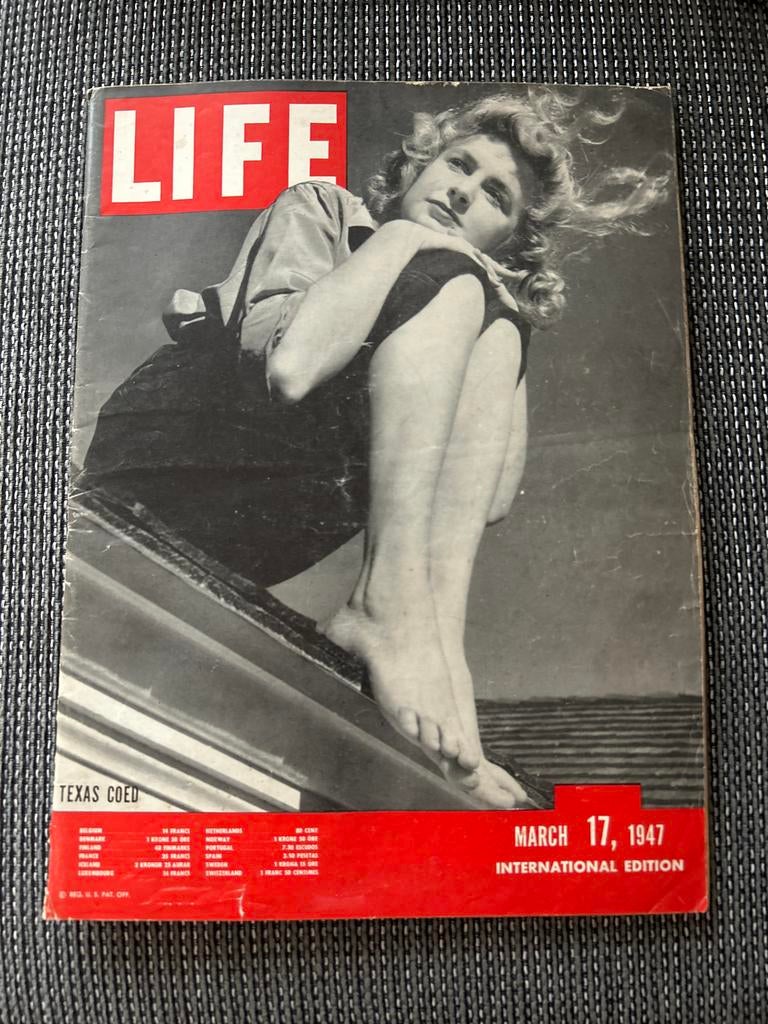 LIFE Magazine - 17 maart 1947 - Internationale Editie, Verzamelen, Tijdschriften, Kranten en Knipsels, Ophalen of Verzenden