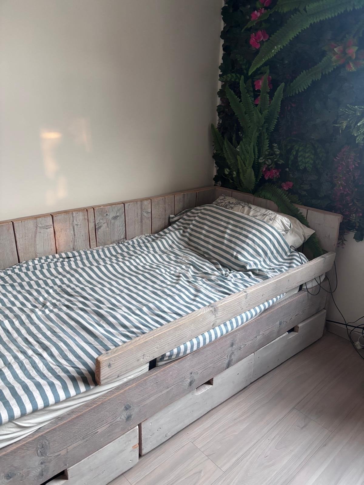 Handgemaakt kinderbed/tienerbed met 3 lades, Ophalen, Gebruikt, Eenpersoons, Overige maten
