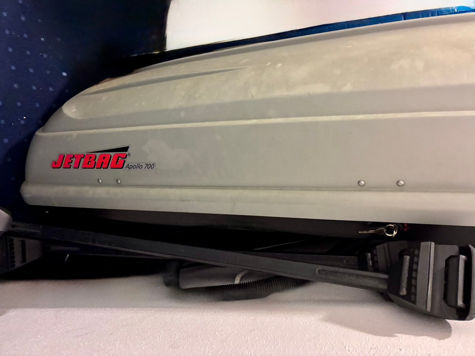 Dakkoffer Jetbag Apollo 700 met Thule dakdragers, Auto diversen, Dakkoffers, Ophalen