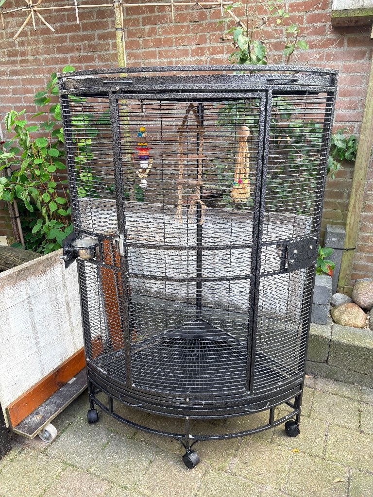 Papegaaien of grote parkietenkooi, Ophalen, Gebruikt, Overige materialen, Vogelkooi
