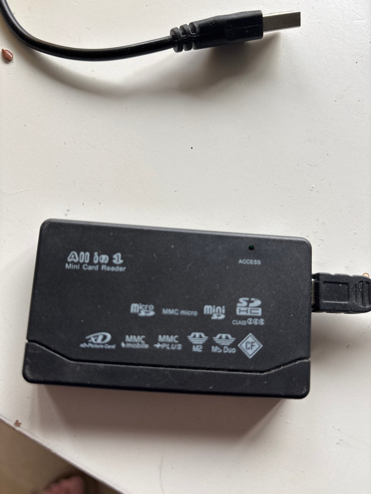 All-in-1 Mini Kaartlezer USB, Ophalen of Verzenden, Gebruikt