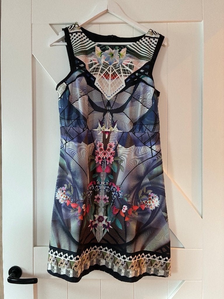 Jurk Steps, Maat 38/40 (M), Meerkleurig, Ophalen of Verzenden, Knielengte