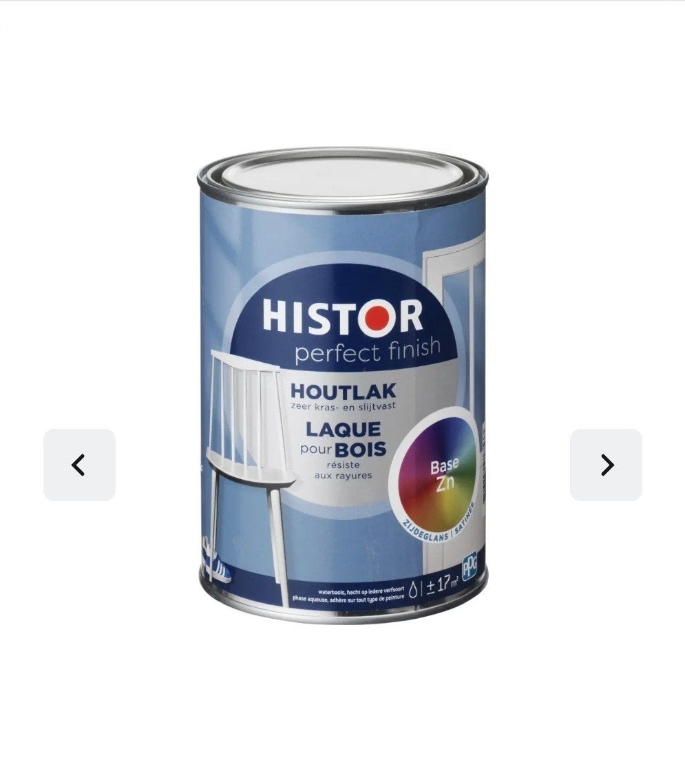 Histor Perfect Finish Houtlak Zijdeglans RAL 7016 1,25L, Minder dan 5 liter, Ophalen of Verzenden, Nieuw, Lak