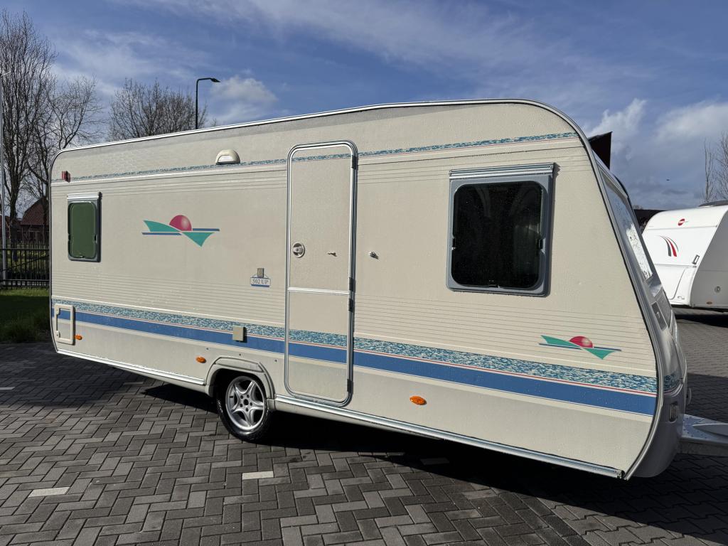 Adria Classica 502 UP / topstaat / voortent / alde, Rondzit, Schokbreker, Bedrijf, 5 tot 6 meter