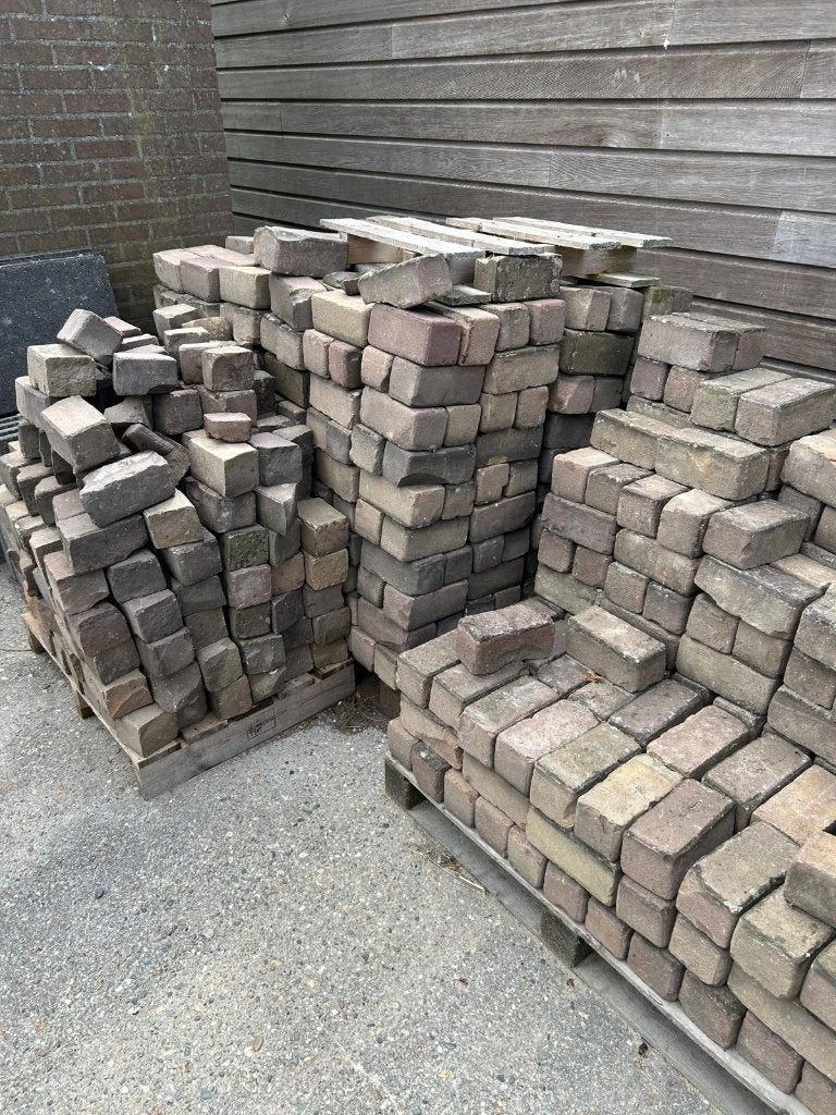 straatklinkers, Tuin en Terras, Ophalen, Overige materialen, Gebruikt, Klinkers
