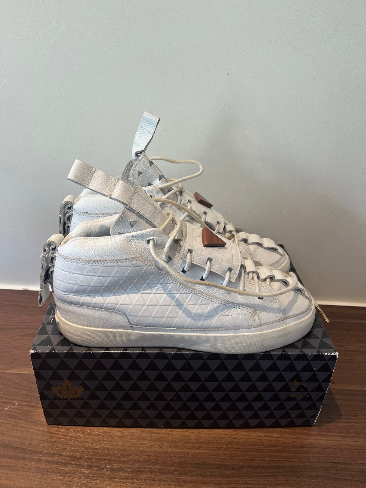 K1X Patrick Mohr MK6 sneakers wit maat 42, Ophalen of Verzenden, Gedragen, Wit, Sneakers of Gympen