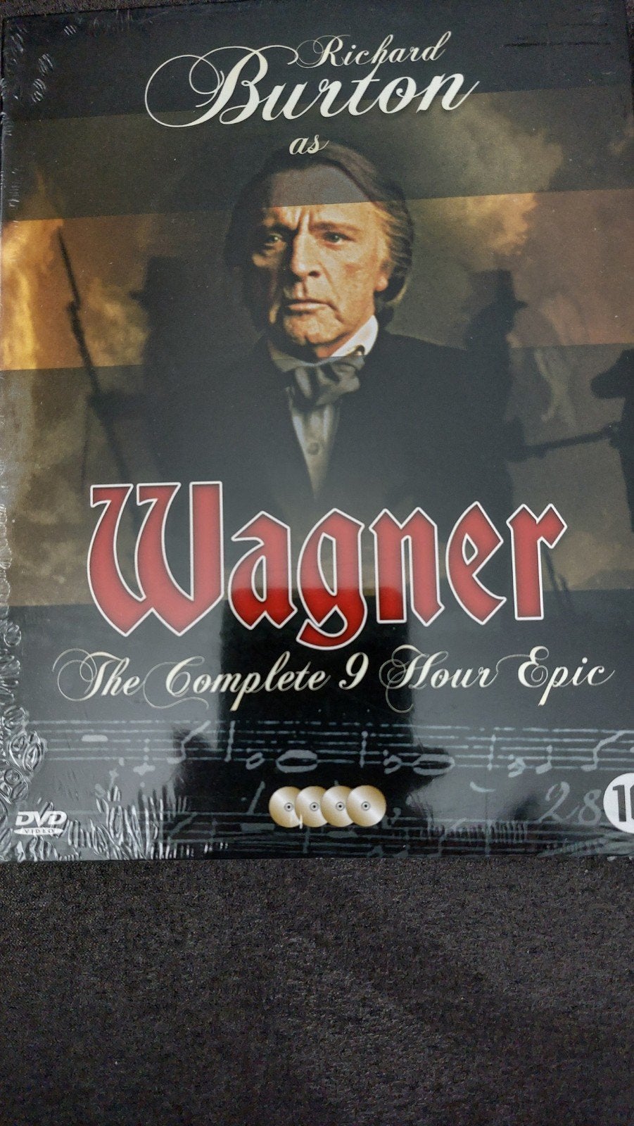 Wagner - The Complete 9 Hour Epic - 4 Disc DVD Boxset NIEUW, Engels, Vanaf 16 jaar, Historisch of Kostuumdrama, Nederlands