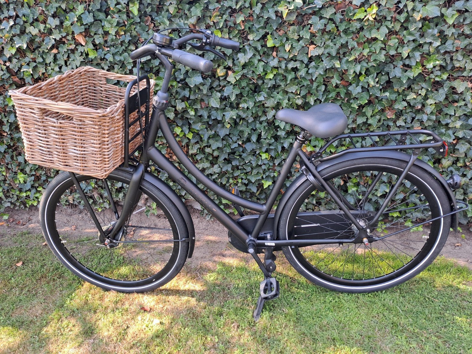 Gazelle Esprit C3 dames- 28 inch- mat zwart, Ophalen, Terugtraprem, Gebruikt, Handrem