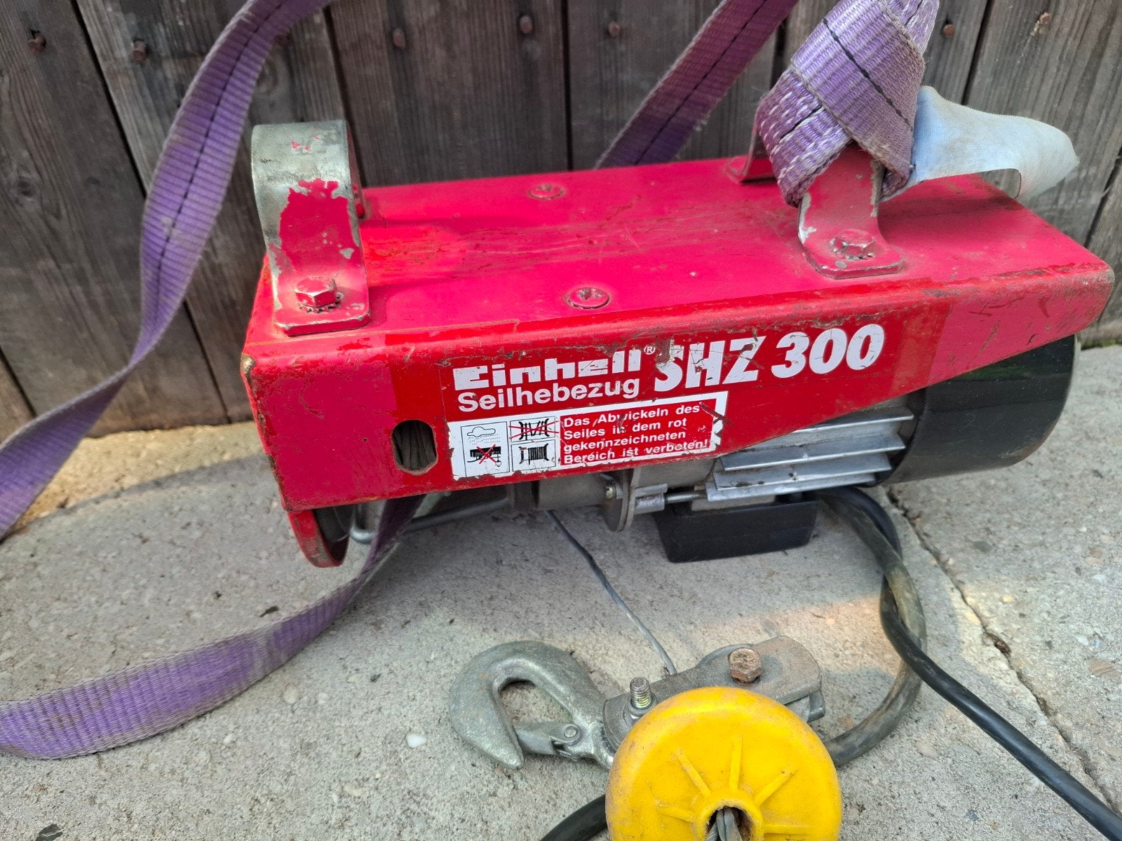 Einhell SHZ 300 Elektrische Takel - Gebruikt, Ophalen