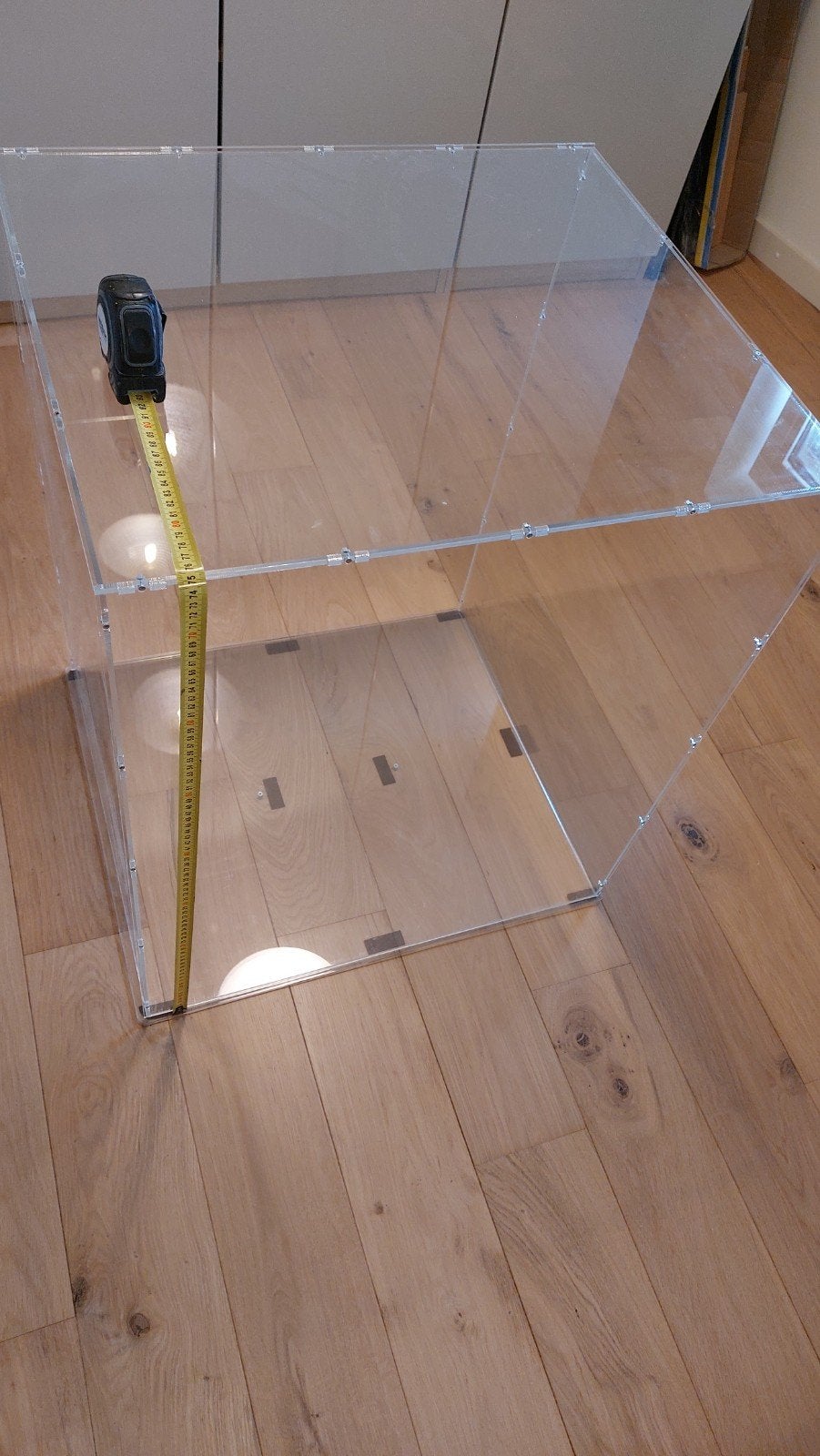Acrylaat Vitrine voor o.a. Lego 10212, 71040, 43222, 76417., Ophalen, Gebruikt, 50 tot 100 cm, Minder dan 100 cm