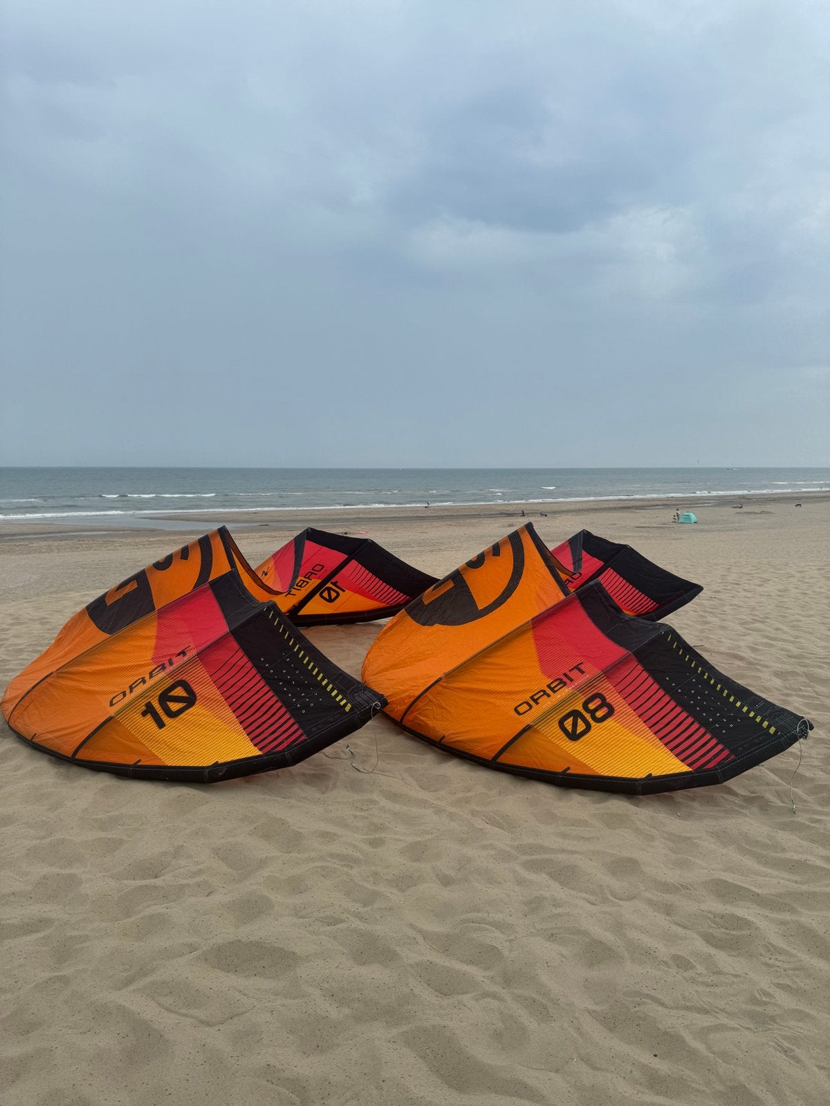 North Orbit Kite 8m en 10m met Bar, Watersport en Boten, Kitesurfen, 8 m², Bar, Geen board, Ophalen of Verzenden