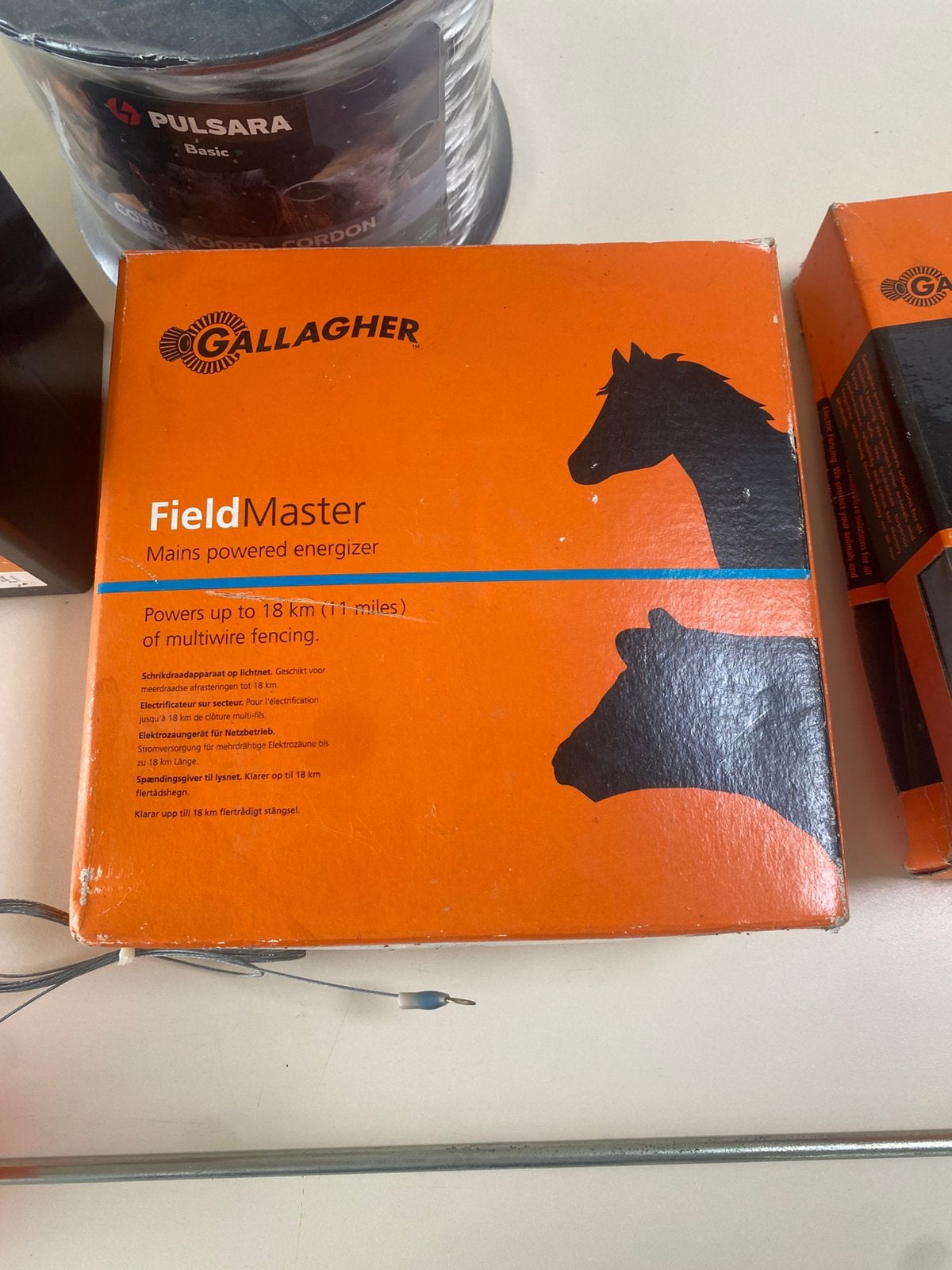 Gallagher field master set, Ophalen, Zo goed als nieuw