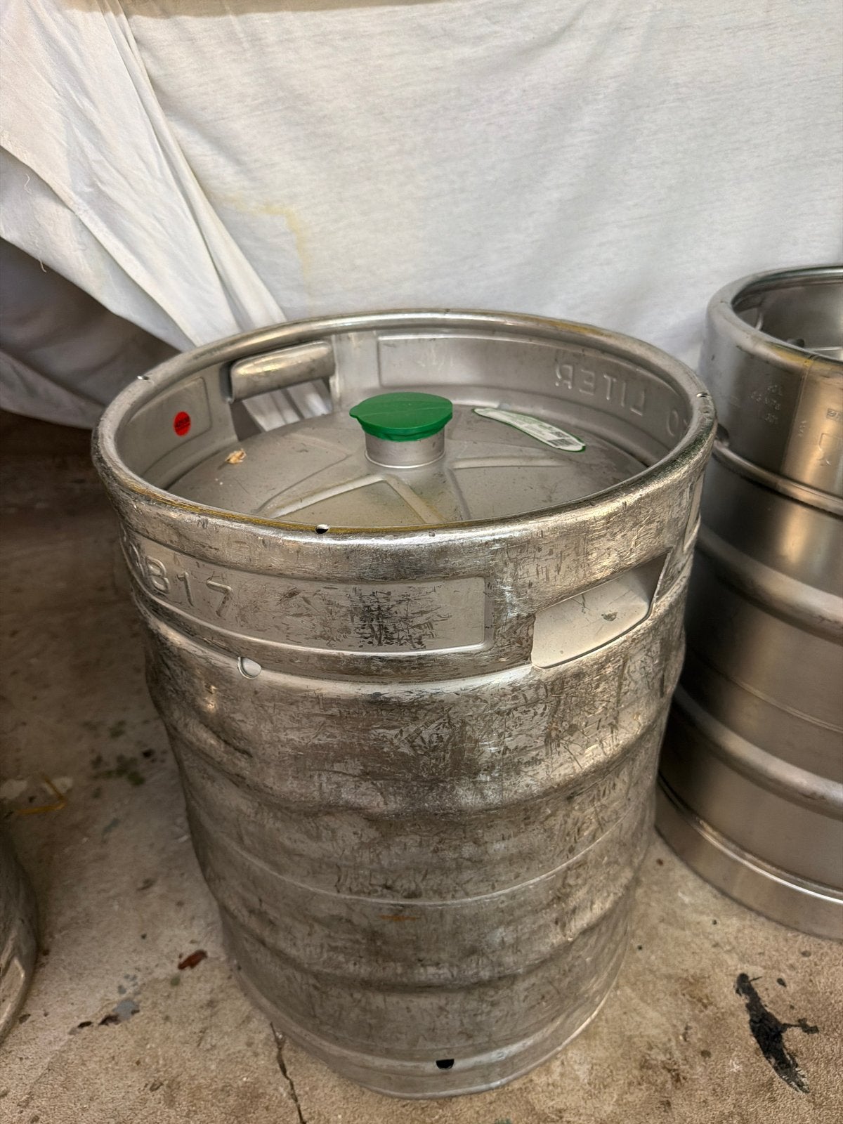 Heineken bierfust - 50 liter, Ophalen, Gebruikt, Overige typen, Heineken