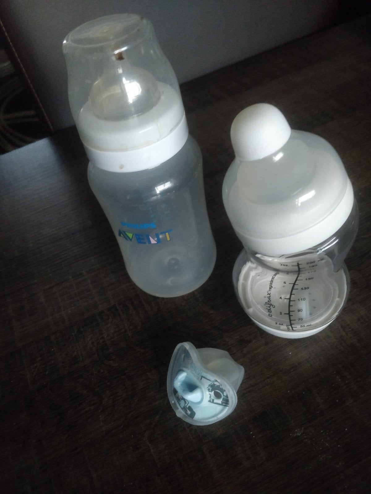 Babyflessen en slabbertje, Ophalen, Gebruikt, Babyfles, Philips Avent