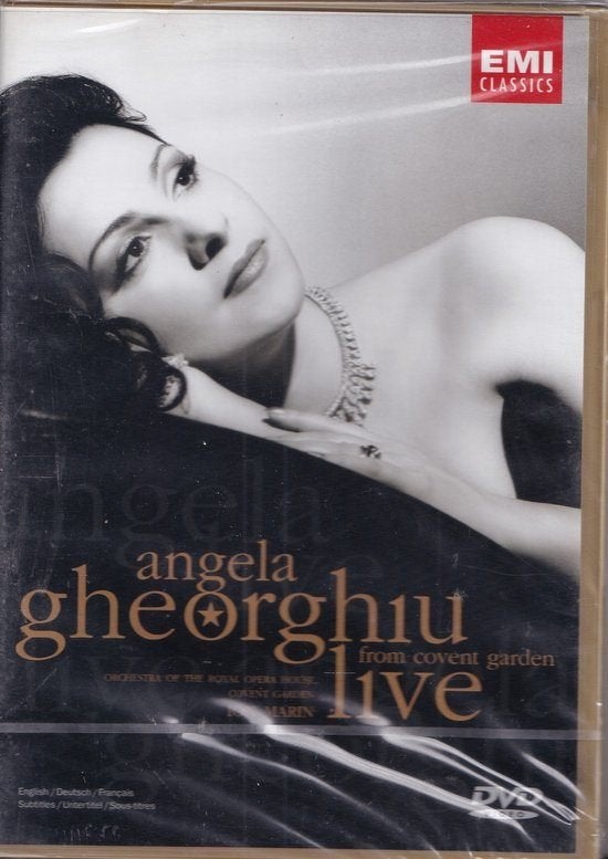 DVD Angela Gheorghiu. Live from Covent Garden, Cd's en Dvd's, Alle leeftijden, Ophalen of Verzenden, Zo goed als nieuw