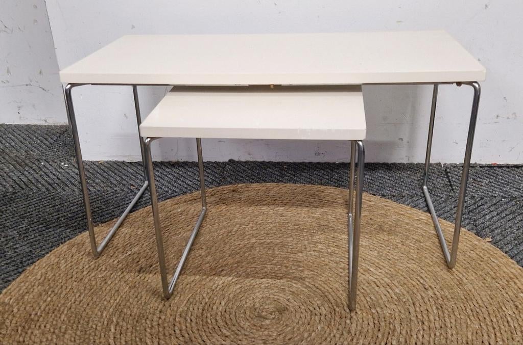 vintage miniset brabantia/retro bijzettafeltjes, Ophalen, Huis en Inrichting