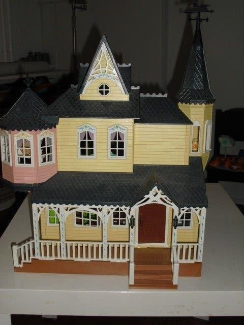 TE KOOP PLAY MOBIL LUCKY,S HUIS  SPIRIT TOREN, Ophalen, Zo goed als nieuw