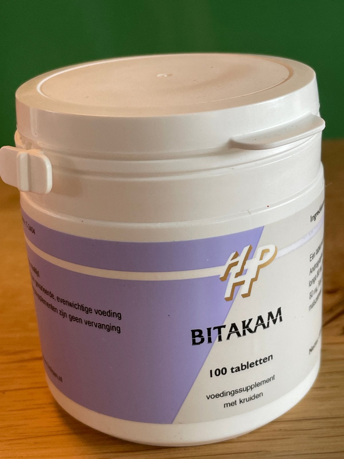 HP Bitakam Voedingssupplement met Kruiden - 100 Tabletten, Ophalen of Verzenden, Nieuw, Overige typen