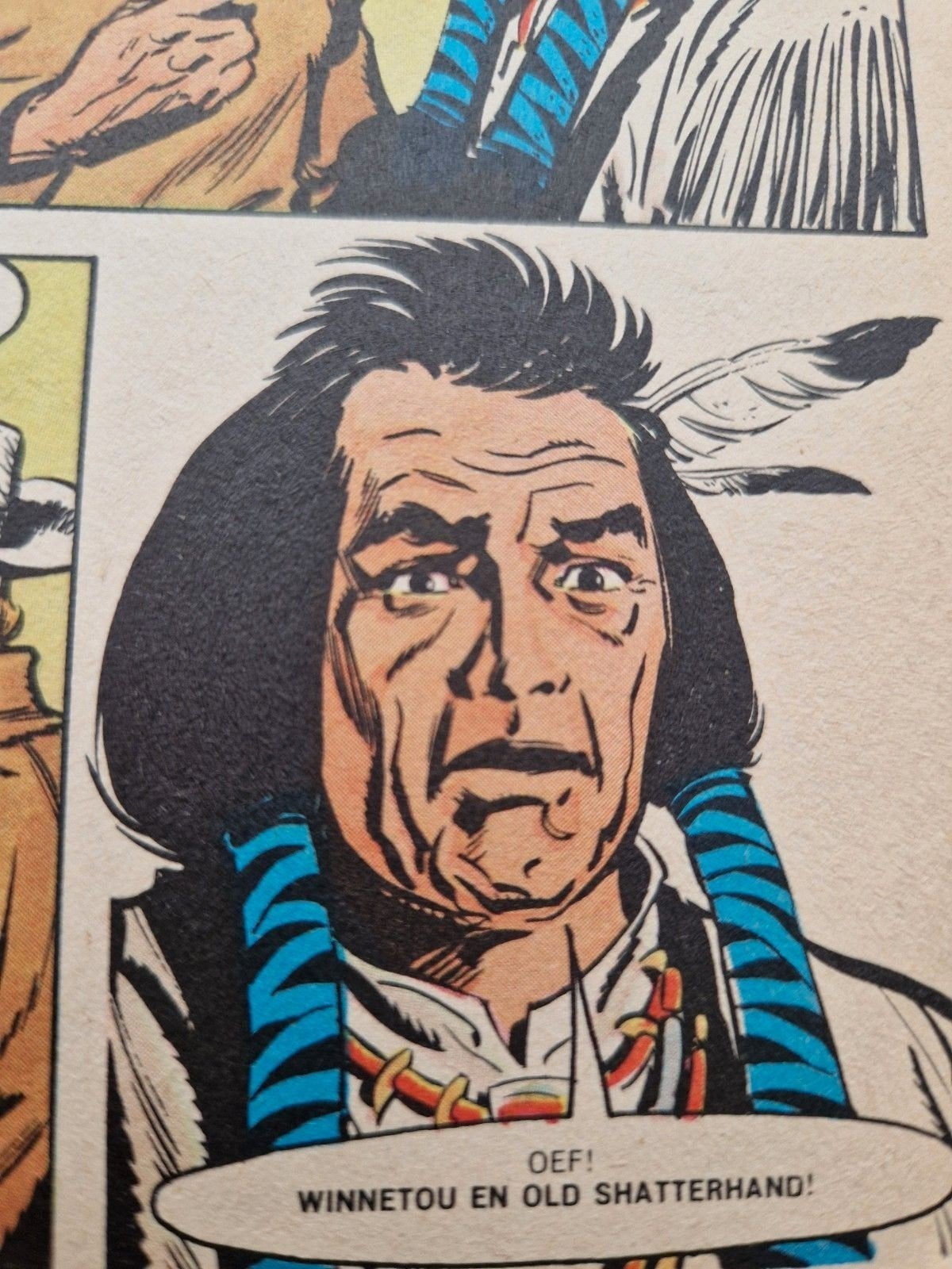 Oud old shatterland strip boek, Eén stripboek, Ophalen of Verzenden, Gelezen
