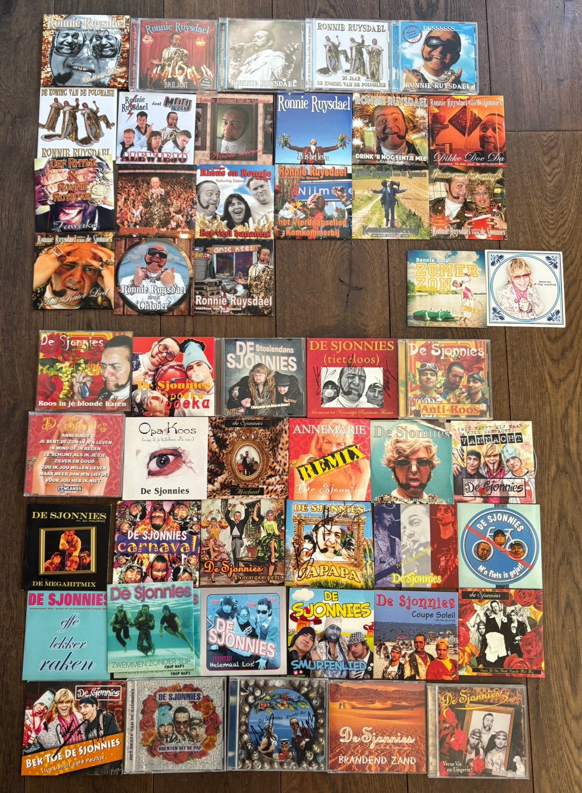 61 CD’s de Sjonnies (& Ronnie Ruysdael), Ophalen of Verzenden, Zo goed als nieuw