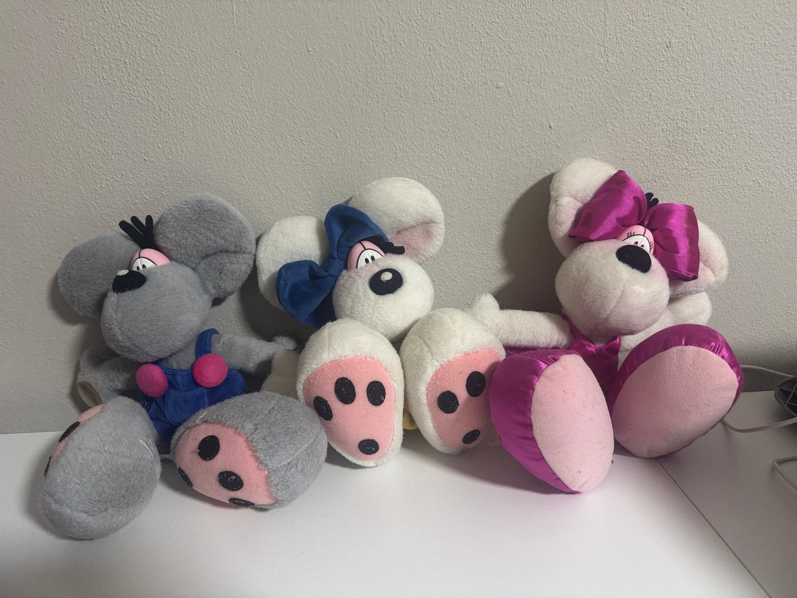Set Diddl knuffels, Overige merken, Overige karakters, Overige typen, Ophalen of Verzenden
