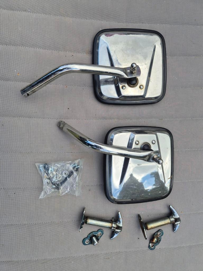 Jeep CJ5 Spiegels en Motorkap haken Set, Auto-onderdelen, Ophalen of Verzenden, Gebruikt, Jeep