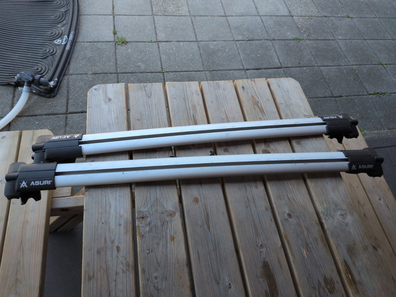 Aguri dakdragers voor Imperial, T-sleuf, slot, aluminium, Ophalen of Verzenden, Gebruikt