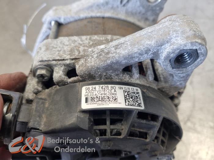 Dynamo van een Opel Combo, Gebruikt, -, -, Opel