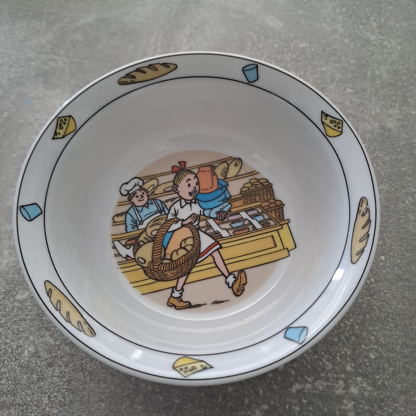 Suske en Wiske kommetje 14 cm rond jaar 2000, Verzamelen, Ophalen, Suske en Wiske, Zo goed als nieuw, Gebruiksvoorwerp