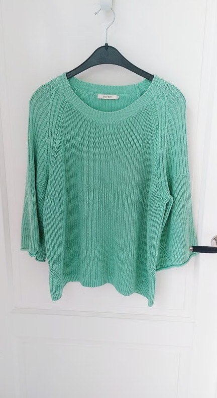 Mintgroene Sissy Boy trui met 3/4 mouwen maat L, Kleding | Dames, Maat 42/44 (L), Sissy-Boy, Ophalen of Verzenden, Zo goed als nieuw