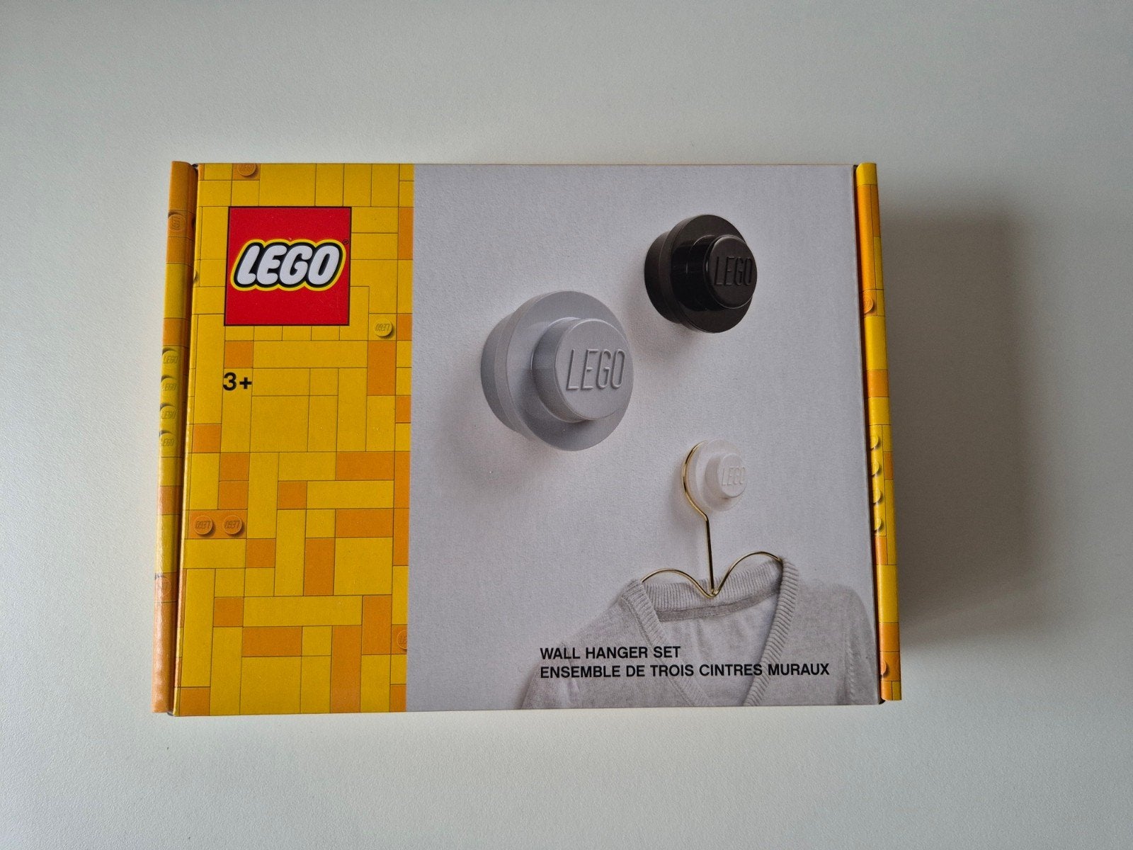 NIEUW lego 3 muurhangers, Ophalen of Verzenden, Nieuw, Overige merken, Kapstokje