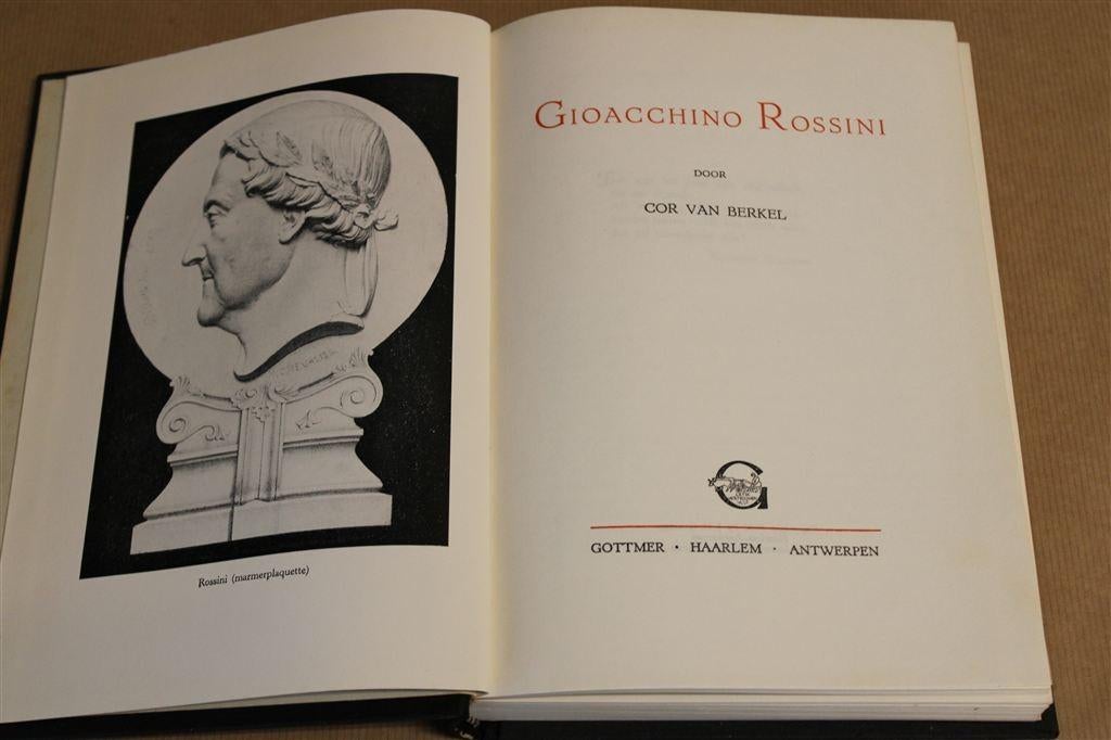 Gioacchino Rossini. Componisten-serie. 1950., Boeken, Muziek, Ophalen of Verzenden, Gelezen, Artiest