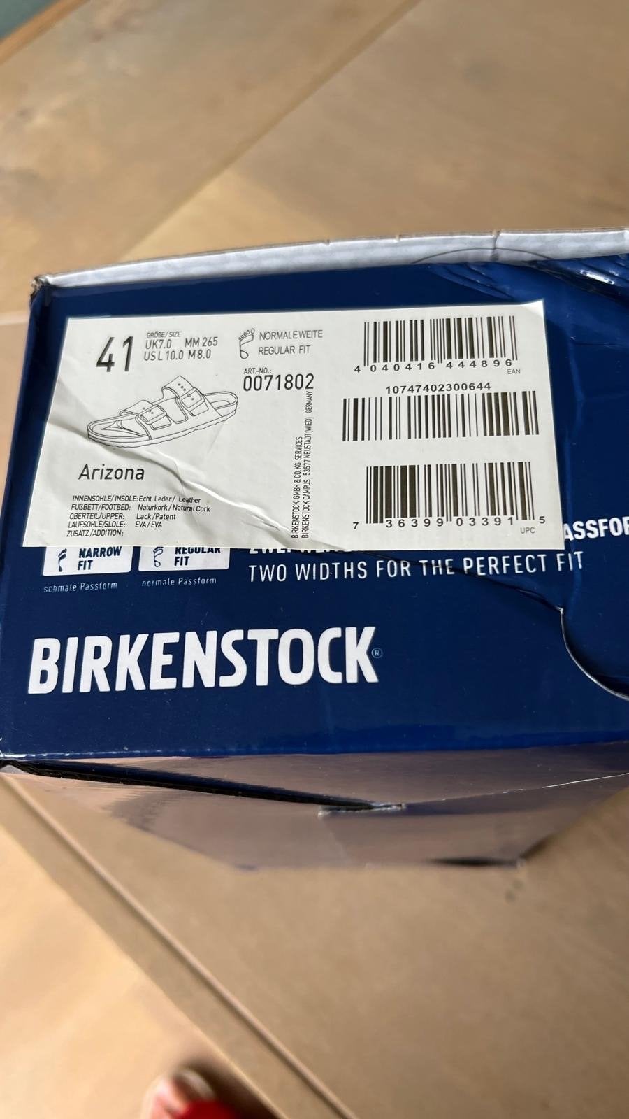 Birkenstock Arizona Slippers - Maat 41 - Nieuw in Doos, Ophalen of Verzenden, Nieuw, Slippers