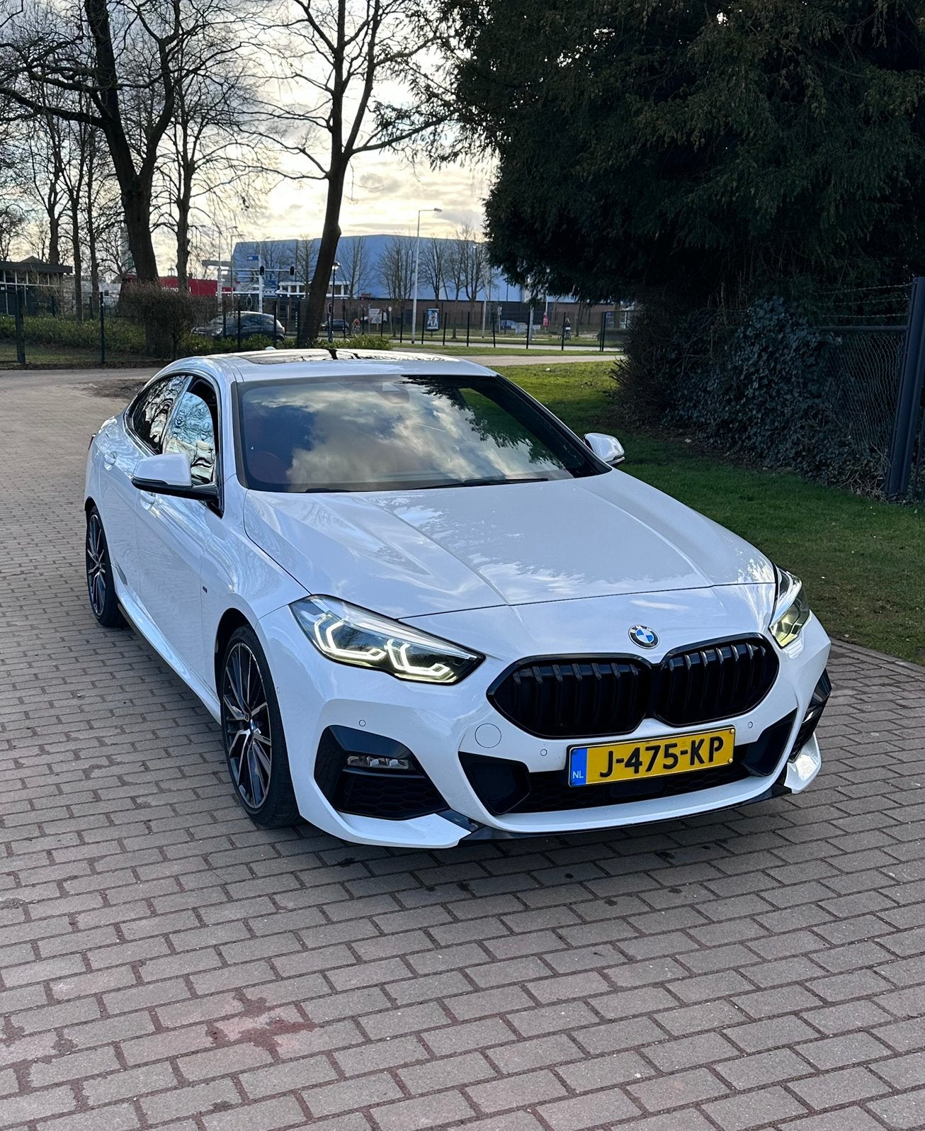 BMW 2-Serie Gran Coupé 218i M-Sport High Executive PANO VOL, Auto's, Automaat, 1350 kg, Wit, Overige kleuren