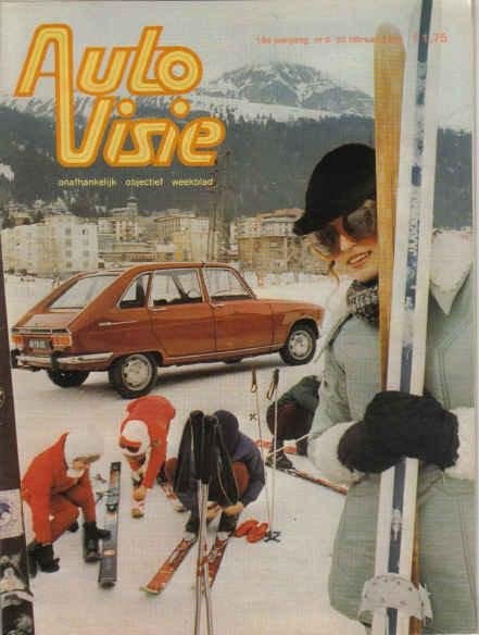 Autovisie 8 1973 : Simca 1000 Rallye 2 - Chrysler 2-liter, Ophalen of Verzenden, Gelezen, Algemeen