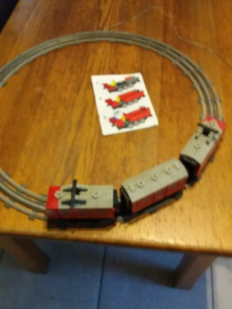 lego nr 7725  12v lego trein, Gebruikt, Lego, Ophalen of Verzenden, Inclusief instructies