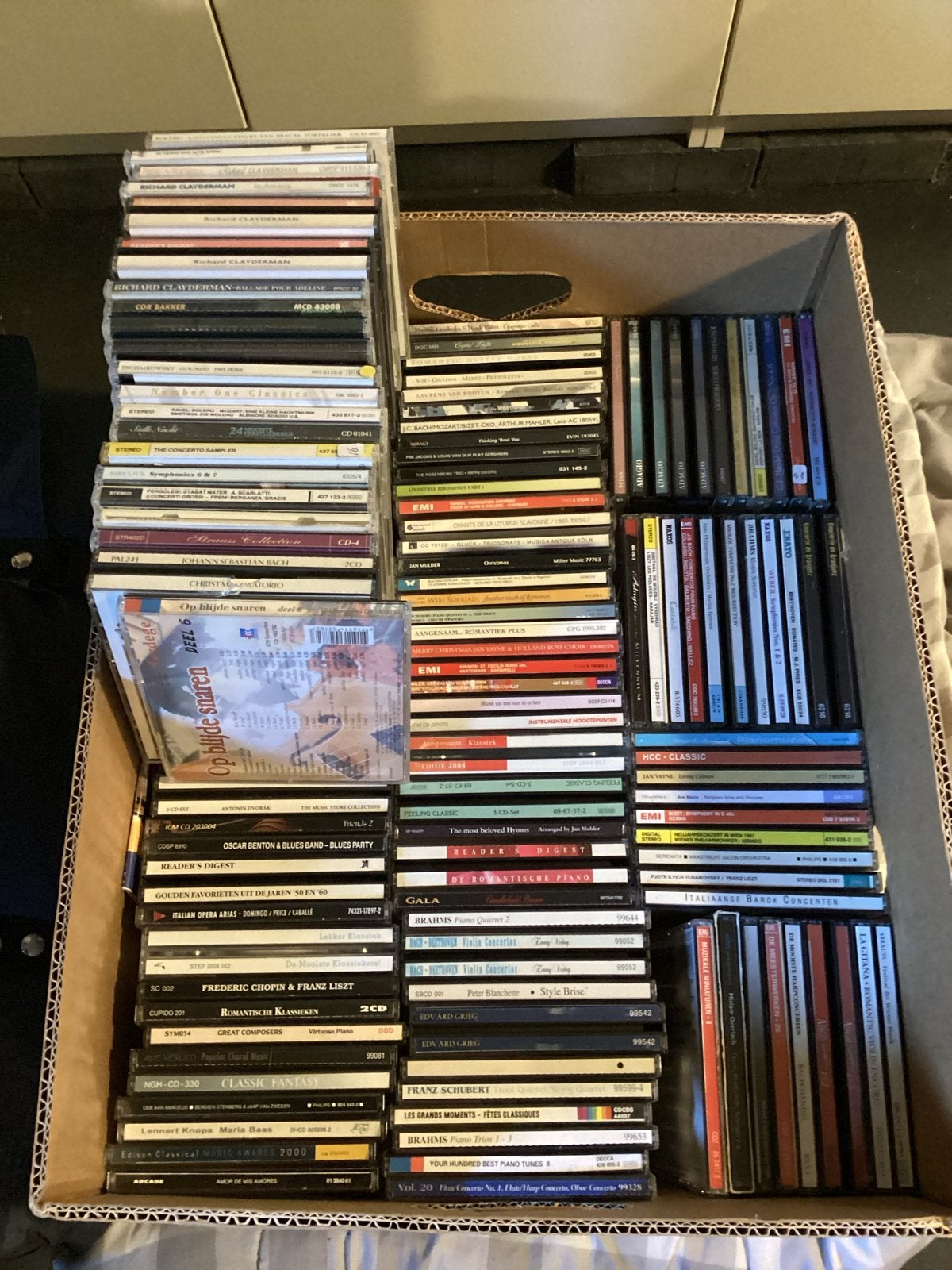 Ruim 100 klassieke muziek CD's, Ophalen, Kamermuziek, Gebruikt, Barok