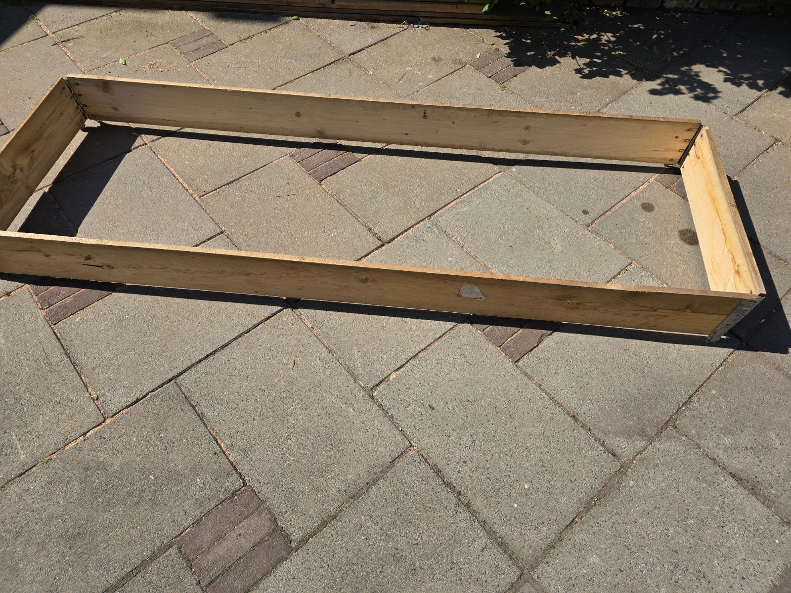 6 x Opzet randen voor pallet.80cm x 240 cm., Tuin en Terras, Bloembakken en Plantenbakken, Ophalen, Rechthoekig, Hout